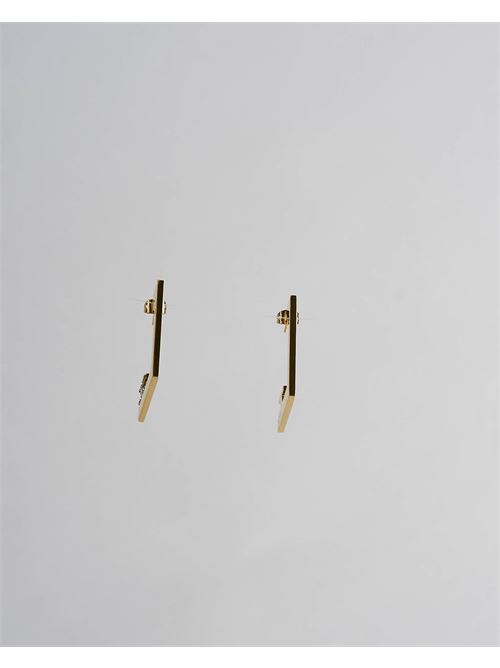 Double geometric logo earrings Elisabetta Franchi ELISABETTA FRANCHI | Earrings | OR31A41E2U95